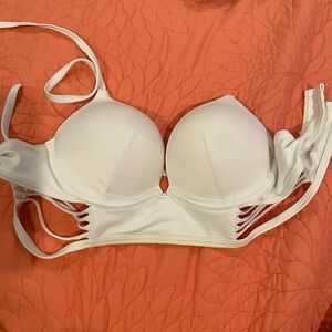 COPY - White bombshell Victoria secret bikini top